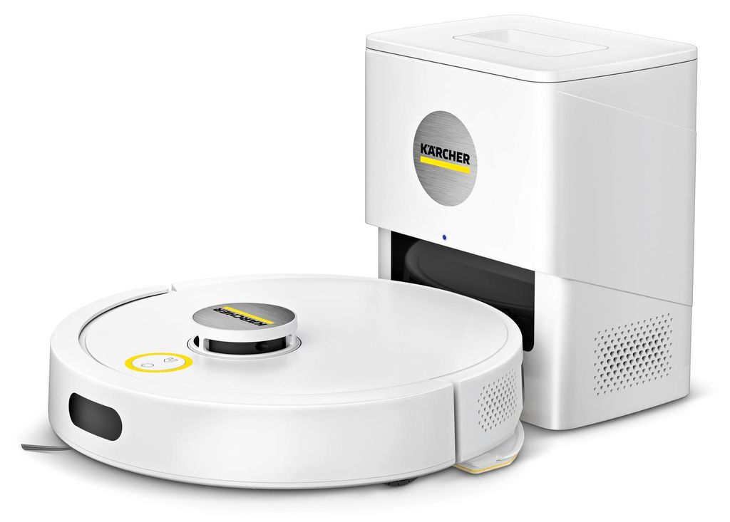 Karcher RVC 3 Comfort white floor cleaning robot with base Produktbild 