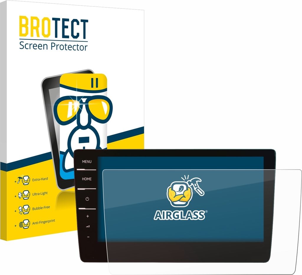 BROTECT Schutzglas für Volkswagen Passat Variant 2019 Discover Pro 9.2" 2019 Schutzfolie Panzer Folie Glas Display Schutz klar