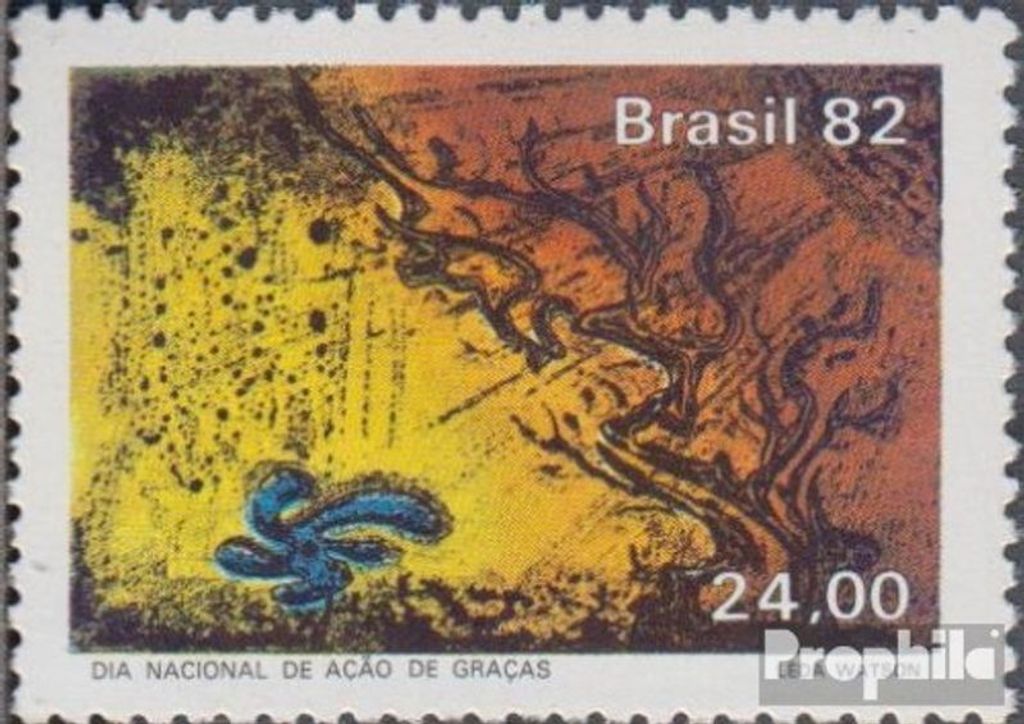 Briefmarken Brasilien 1982 Mi 1942 (kompl.Ausg.) postfrisch Erntedankfest
