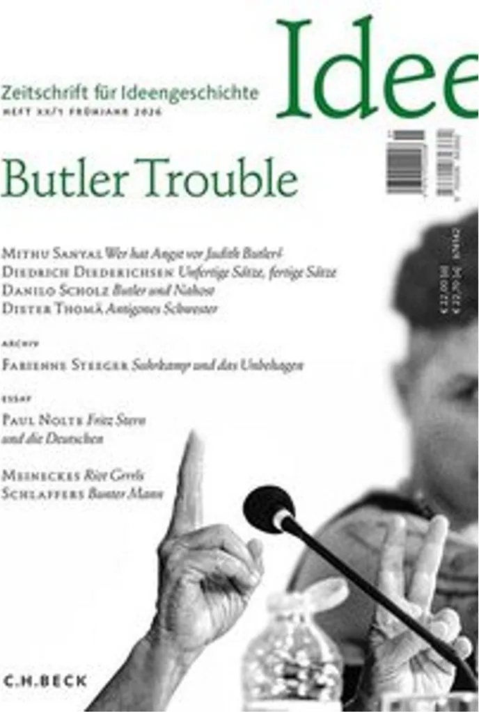 Études de Philosophie Zeitschrift für Ideengeschichte XX/1 2026 Revue