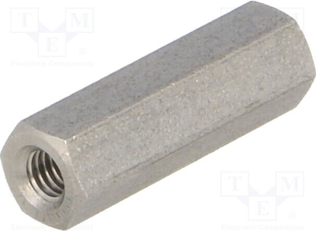 10x Distanzmuffe mit Gewinde Innengew: M3 18mm sechskant 144X18 Distanzelemente au