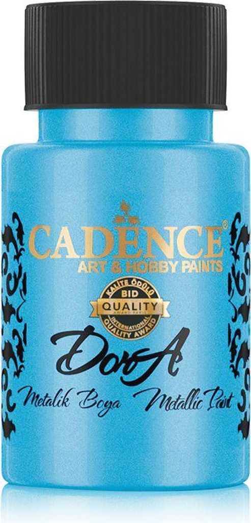 Cadence - Metallic Acrylfarbe - Dora - 50ml Archer-Blau