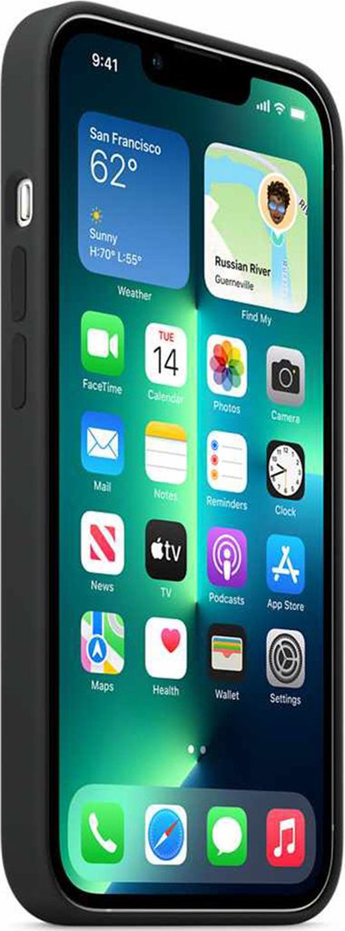 iPhone 13 Pro Max Silikon Case mit MagSafe - Mitternacht Produktbild 5