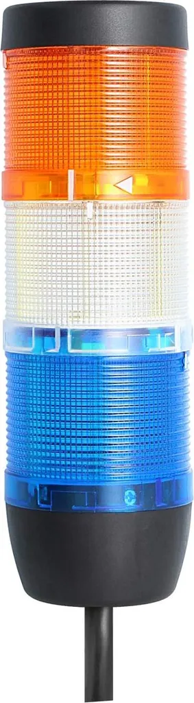 Colonna Luminosa LED STEX24 70mm 24V Blu-Bianca-Gialla | SS70-OB3/24