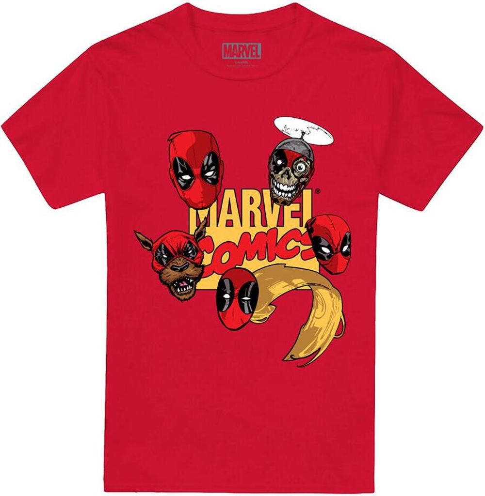 Deadpool - T-Shirt für Herren TV14959 (3XL) (Rot)