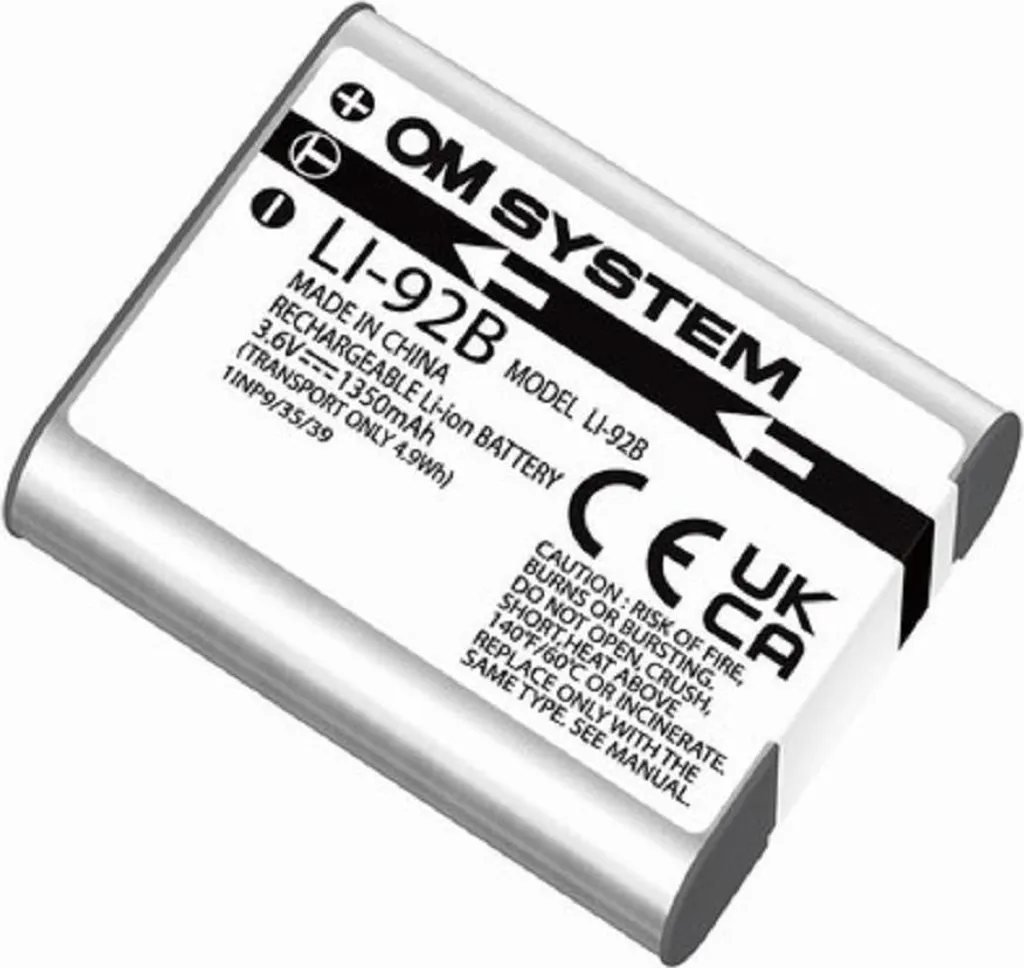 Batterie Rechargeable Li-92B pour Appareil Photo Numérique OM System