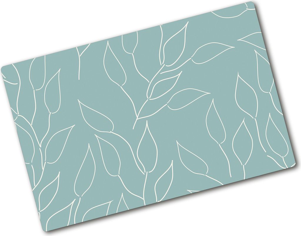 Tulup Glas Herdabdeckplatte - 80x52 cm - Produktbild 