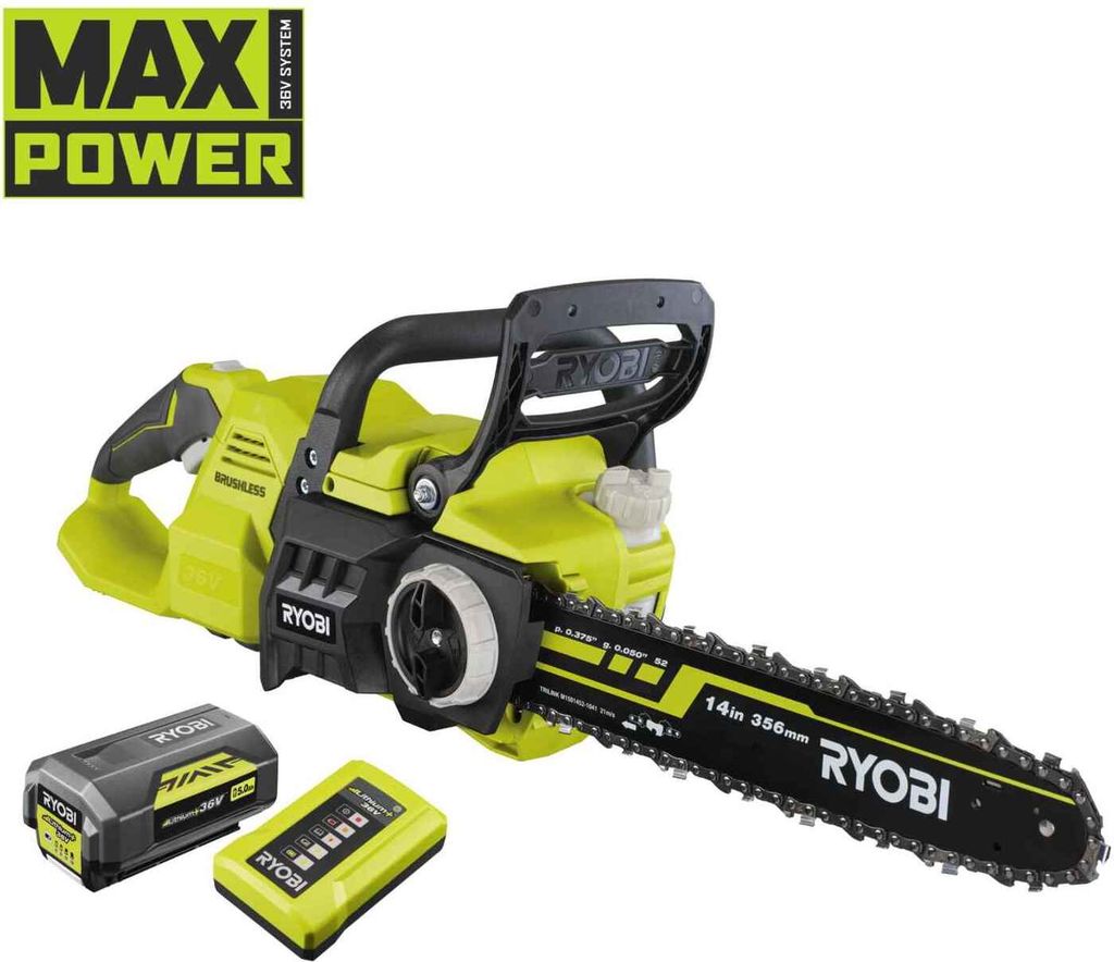 MAX POWER Akku-Kettensäge RY36CSX35A-150, 36Volt Produktbild 