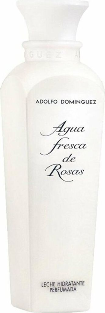 Körperlotion Frisches Rosenwasser Adolfo Dominguez (500 ml) Image du produit 