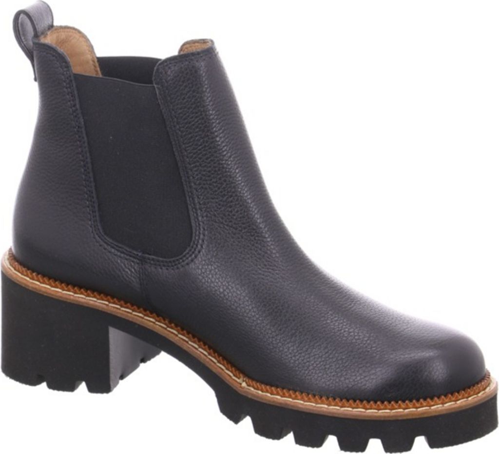 Paul Green Chelsea Boots - Schwarz Glattleder Größe: 39 Produktbild 5