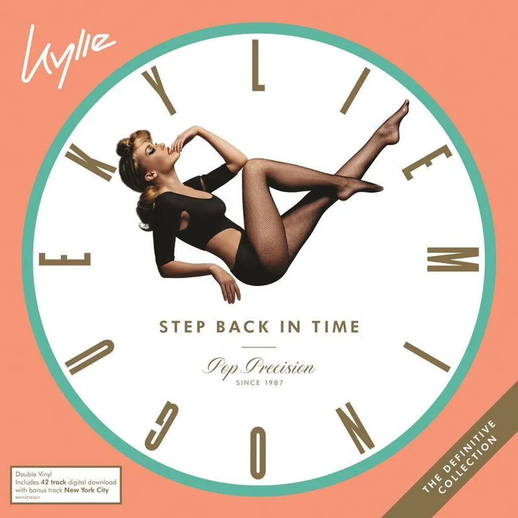 Double vinyle Kylie Minogue édition remasterisée Step Back In Time