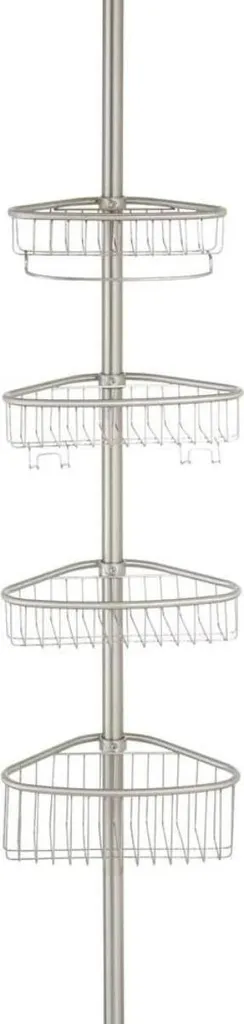 Etagère d'angle de douche NILO H60,2 cm : fini le désordre dans la douche