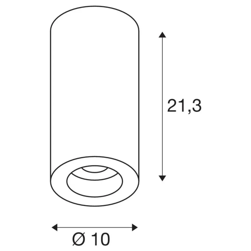 Plafonnier LED NUMINOS DALI Noir - Solution Éclairage Sans Éblouissement - 8
