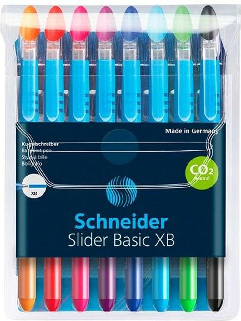 Schneider Slider Basic XB 6+2 Kugelschreiber mit Anhänger SR151285
