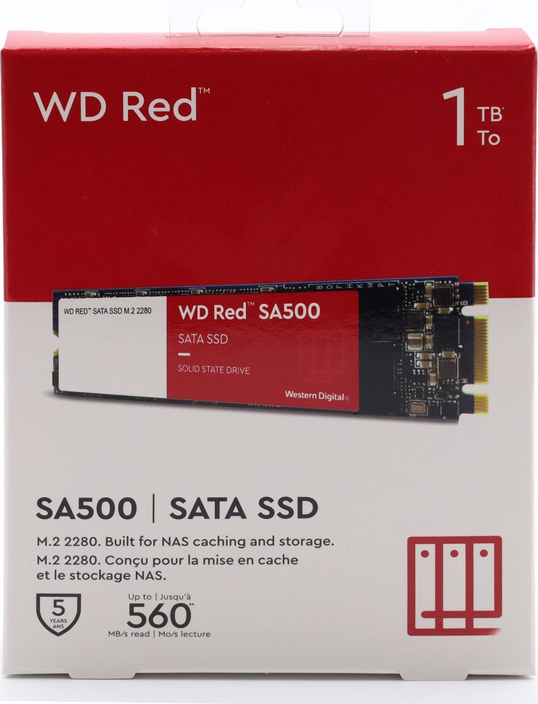 Western Digital Red SA500 M.2 1000 GB Serial ATA III 3D Produktbild 