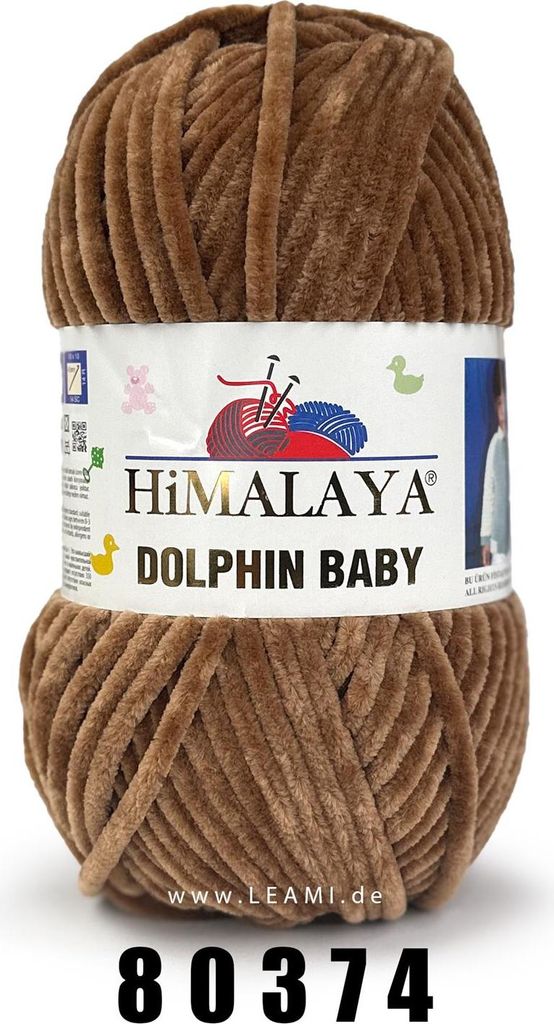 Himalaya Dolphin BABY (100g/120m) - Kuschelwolle, Produktbild 