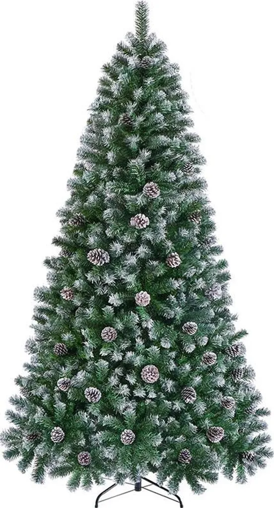 Sapin de Noël artificiel 228 cm idéal pour grandes réunions de famille