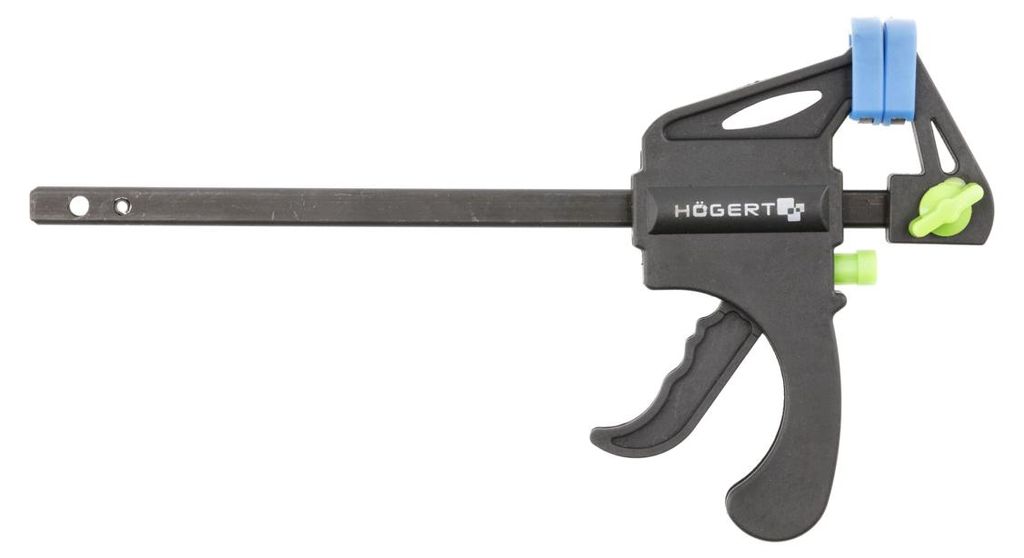 Schnellspannzwinge, Einhandzwinge 300 x 63mm, Stahl – Produktbild 