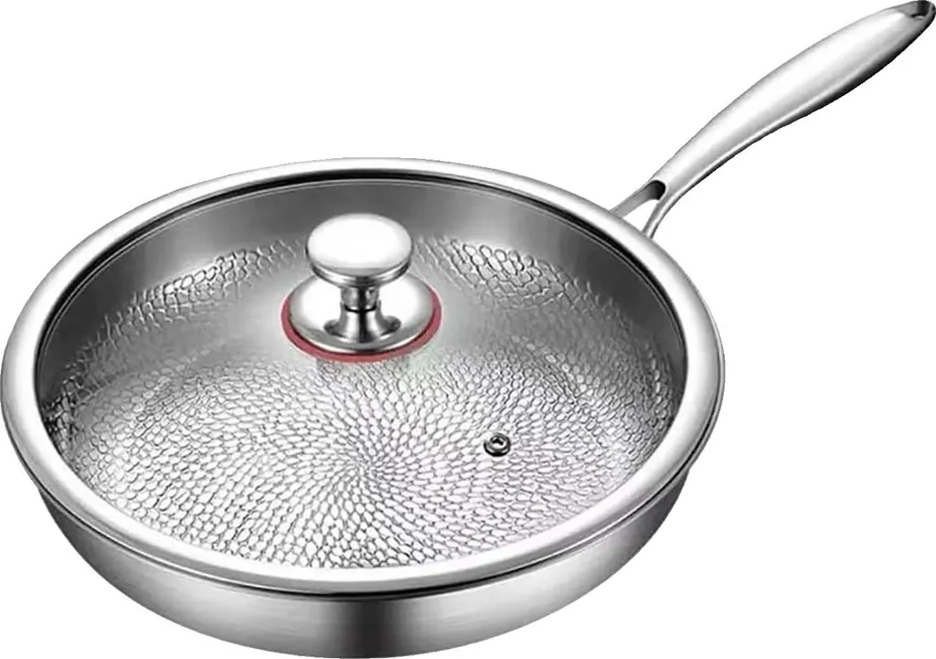 Padella in Titanio Puro 28cm Antiaderente - Professionale per Induzione