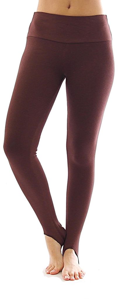 Thermo Fleece hoher Bund mit Steg Leggings Baumwolle Produktbild 