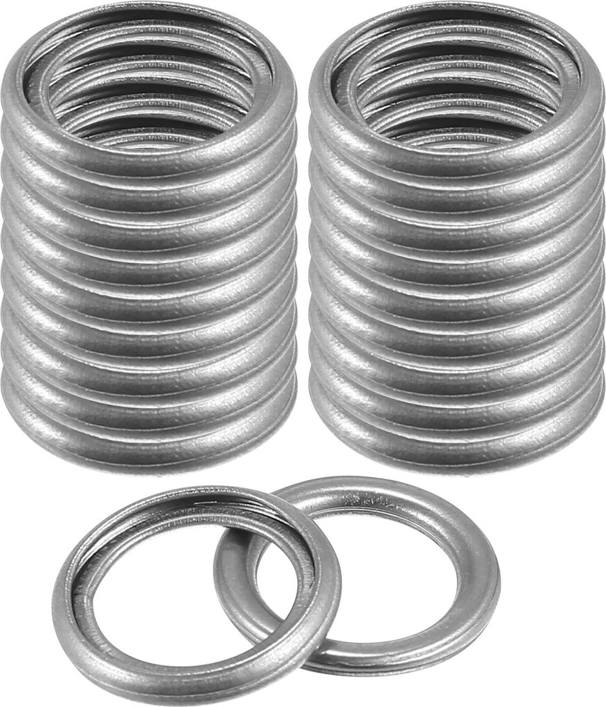 20pcs Ölablassschrauben Dichtungen Ersatz 12mm Öldruckscheibe