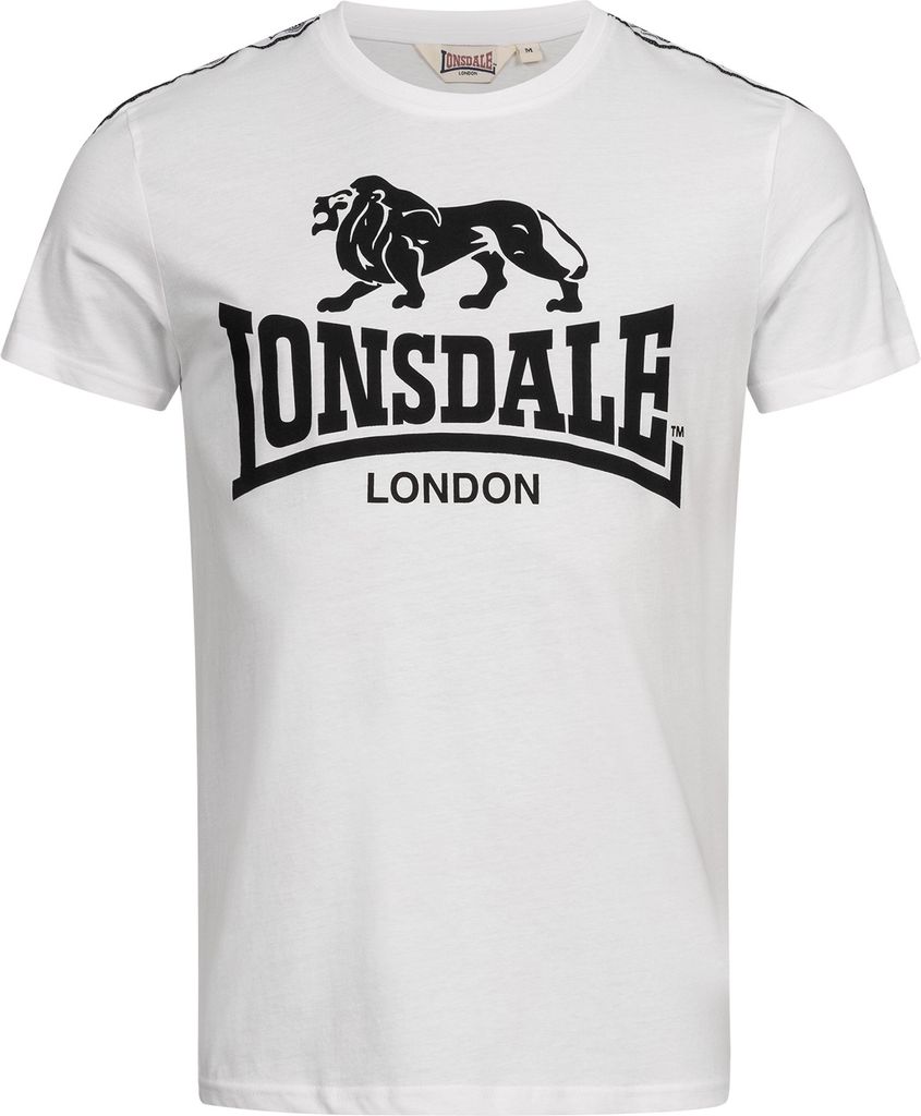T-shirt homme coupe regular SHEVIOCK White M Lonsdale Image du produit 