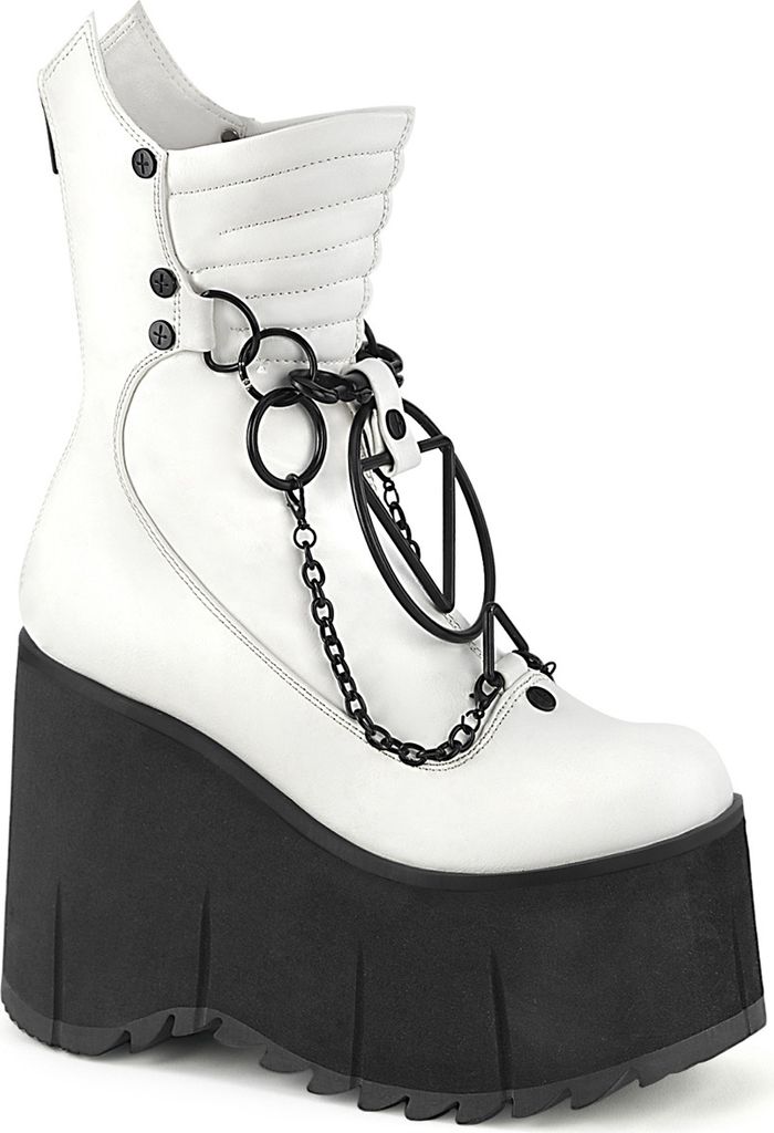 KERA-130 Damen Boots von DemoniaCult, Weiß  , EU 40, US 10 Produktbild 