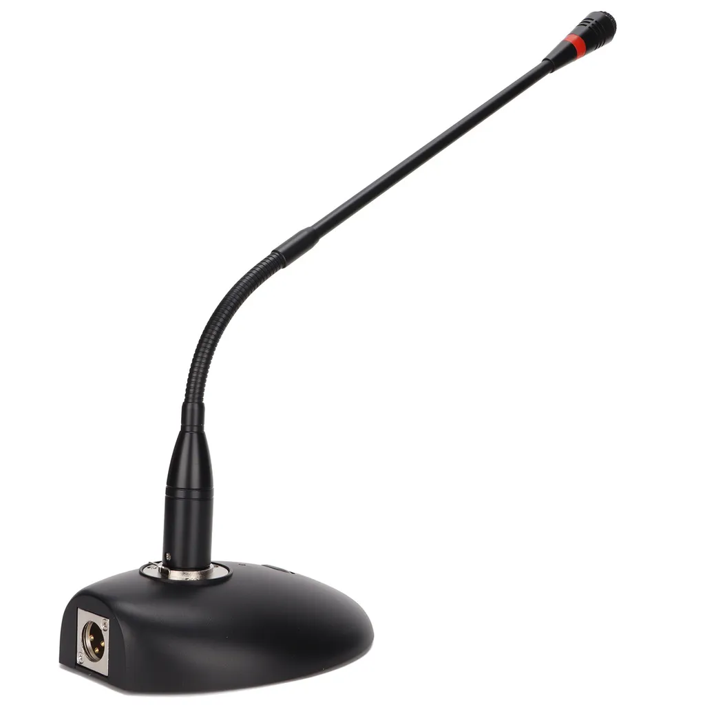 Microphone à condensateur col de cygne USB pour PC et conférence