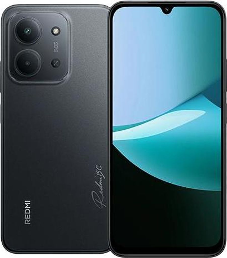 Xiaomi Redmi 15C 5G 128GB schwarz Produktbild 