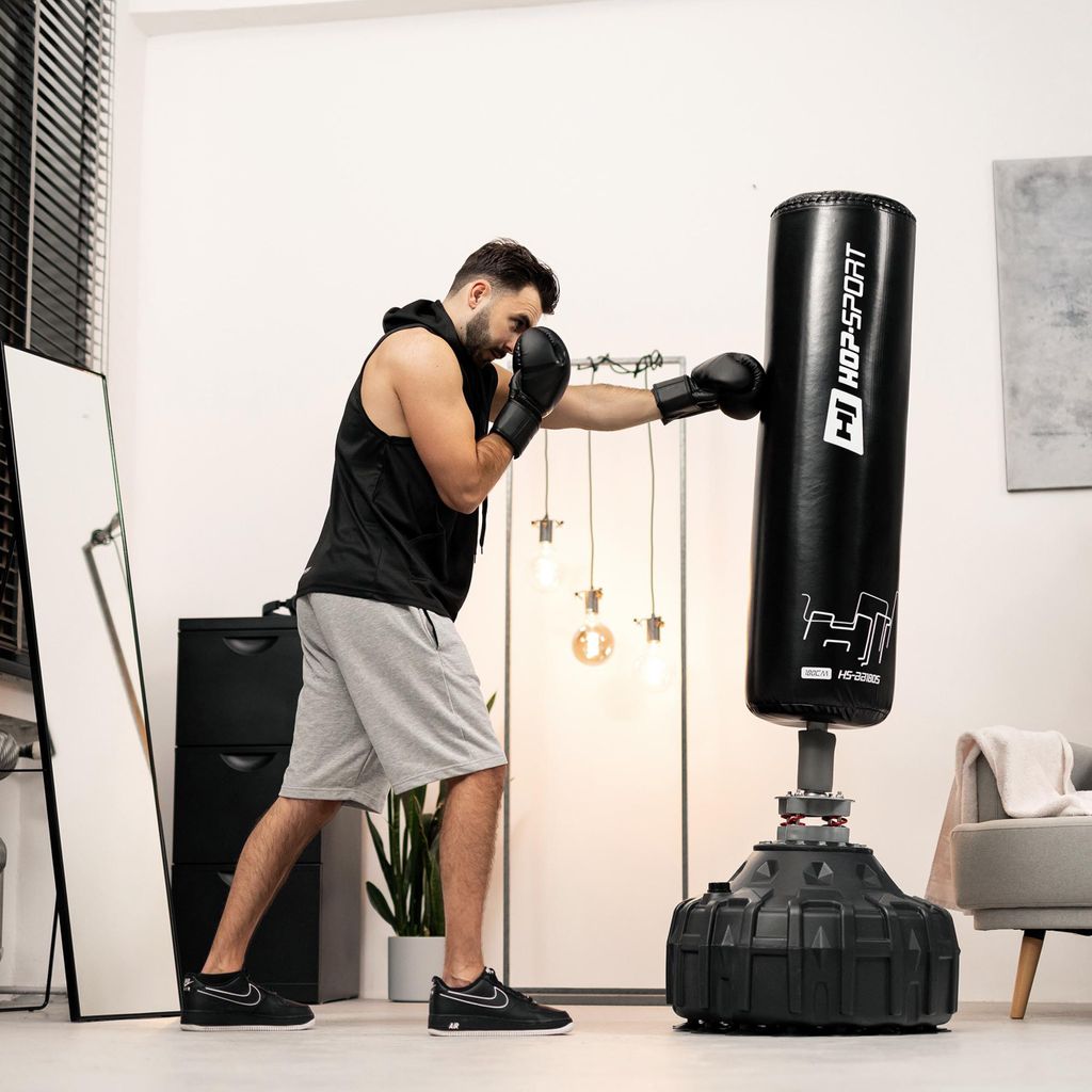 Hop-Sport Boxsack Stehend für Krafttraining, freistehender Produktbild 12