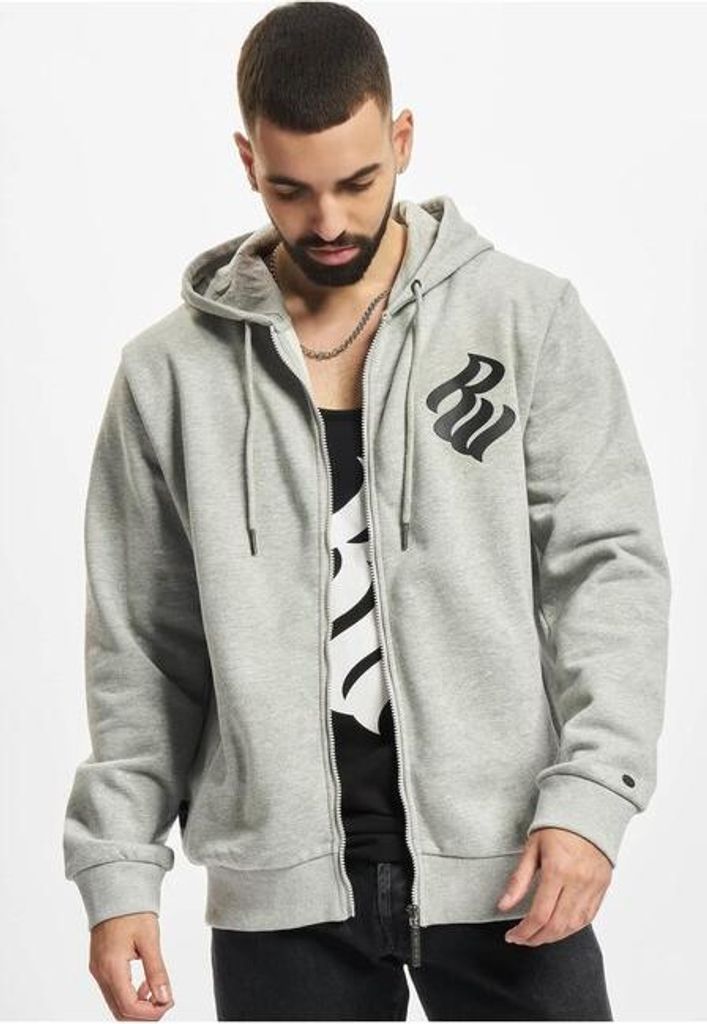 Rocawear Herren Zip Hoodie NY 1999 / grau / Gr: S / RWZH008