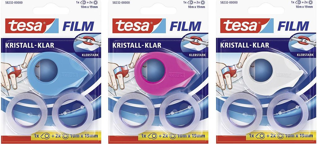 tesafilm Mini dávkovač 3 barvy + 2x tesafilm 10/19 kr.-k. Obrázek produktu 