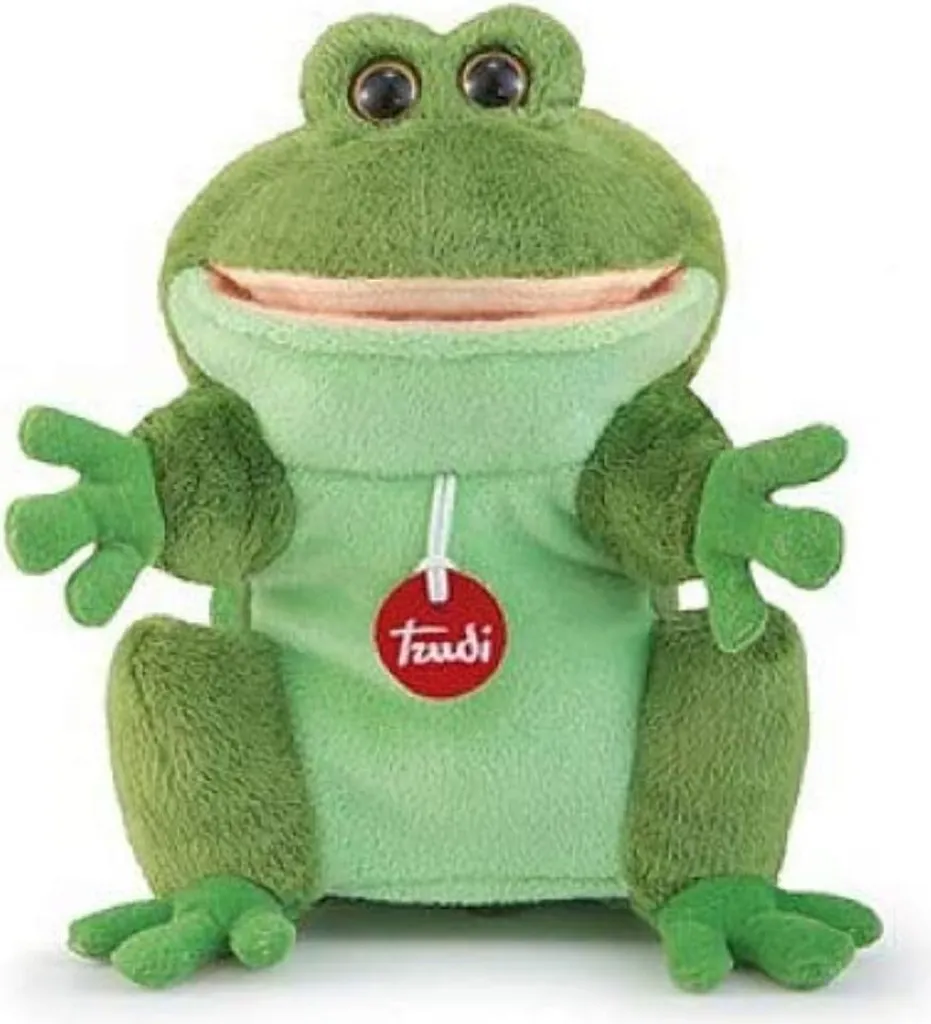Marionnette Grenouille Trudi pour Conte et Spectacle Enfant - 25cm Doux