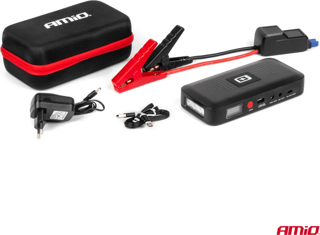 Starter Batteria Auto 12V POWERFUL START + Custodia Rigida Protettiva - 4