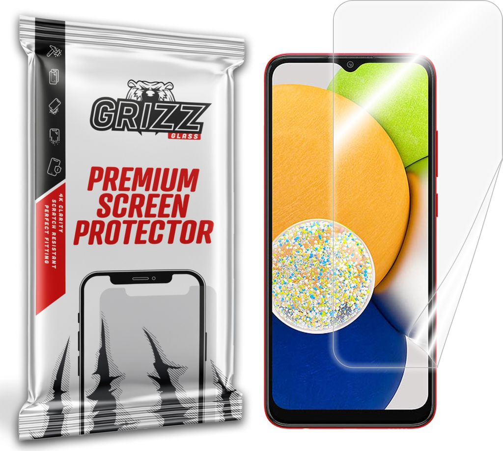GrizzGlass Samsung Keramische Folie CeramicFilm für Galaxy A03