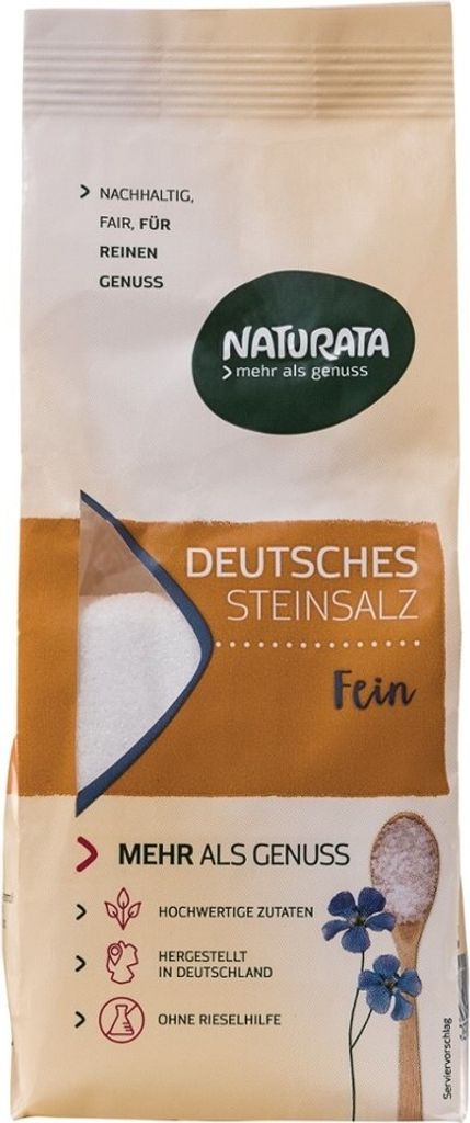 Deutsches Steinsalz - Fein 500g Produktbild 