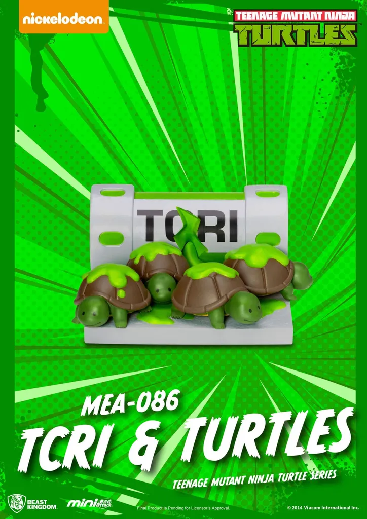 Pack de Figurines TMNT à Collectionner - Modèles Mini Egg Attack - 20
