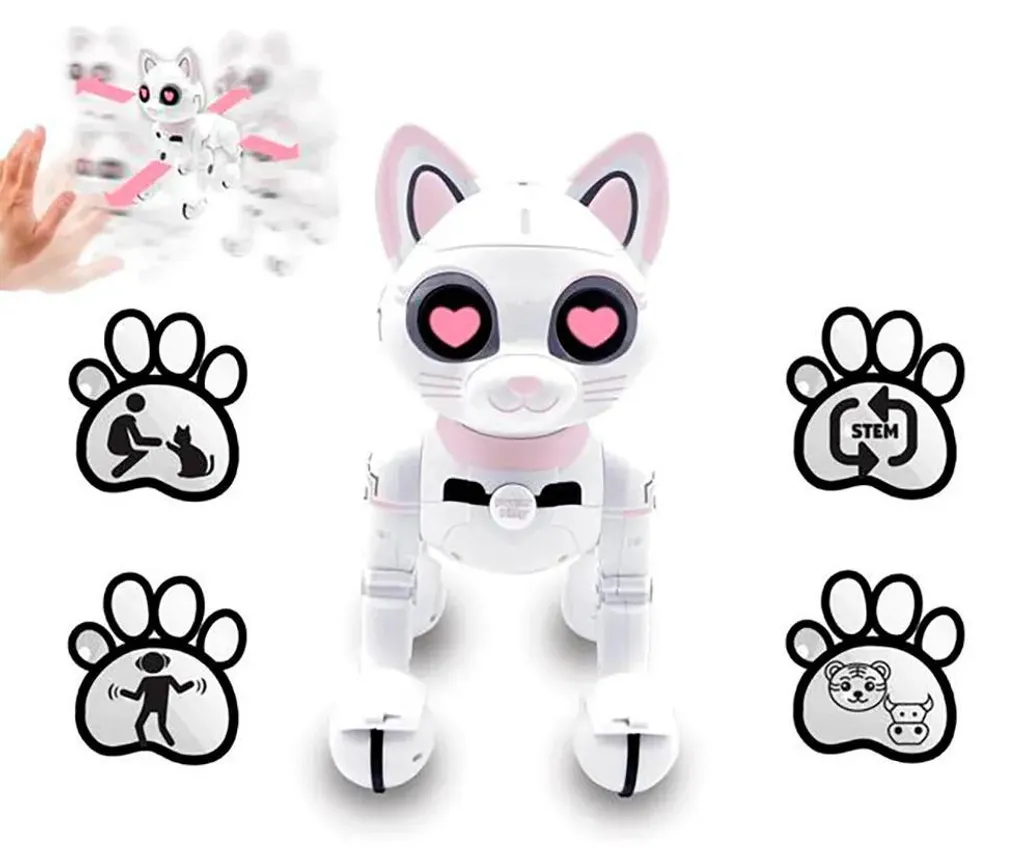 Power Kitty Mon chat robot télécommandé programmable et tactile Lexibook - 12