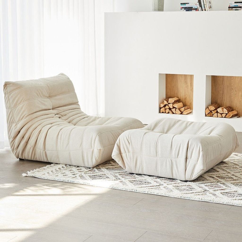 Relaxsessel Fernsehsessel Sofa bequemer sessel mit Hocker Produktbild 8
