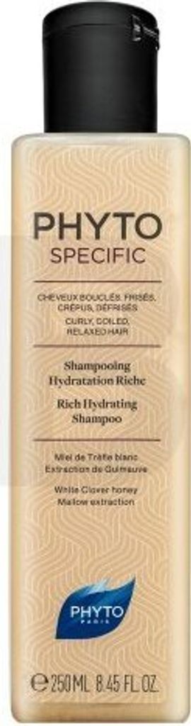 PHYTO PS10018A32590, 250 ml, Shampoo, Lockiges Haar, trockenes Haar, Feuchtigkeitsspendend, Weichmachend, Flasche, 1 Stück(e)