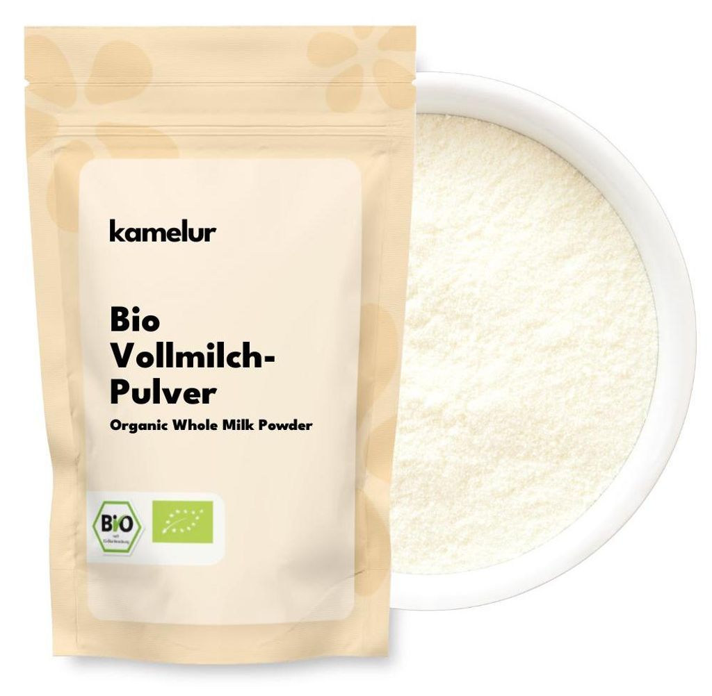 Lait entier en poudre bio Kamelur, 500 g Image du produit 