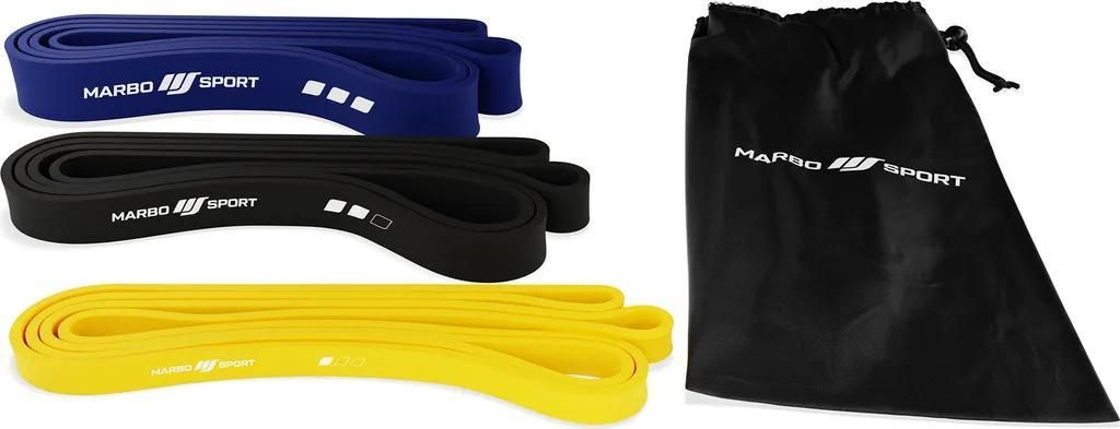 Marbo Sport - Set di 3 bande di resistenza 2080 mm Immagine del prodotto 