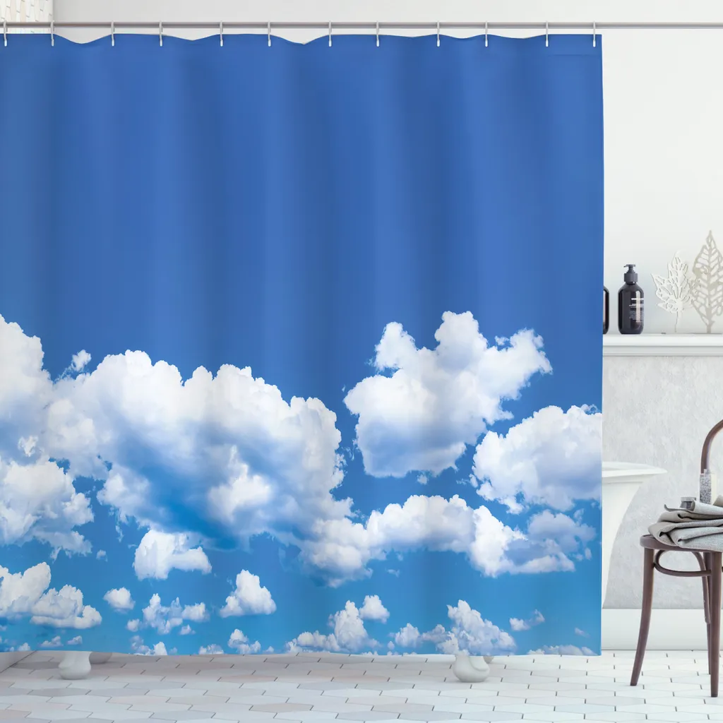 Tenda Doccia Antimuffa ABAKUHAUS 175x220: Facile da Pulire e Resistente