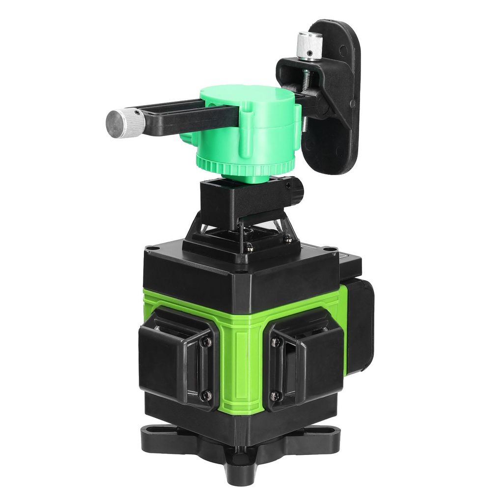 KKmoon Multifunktionale 4D-Laser-Wasserwaage mit 16 Linien, 3° Selbstnivellierung, USB-aufladbarer Lithium-Akku, Nivellierwerkzeug mit 1,2 m und 3...