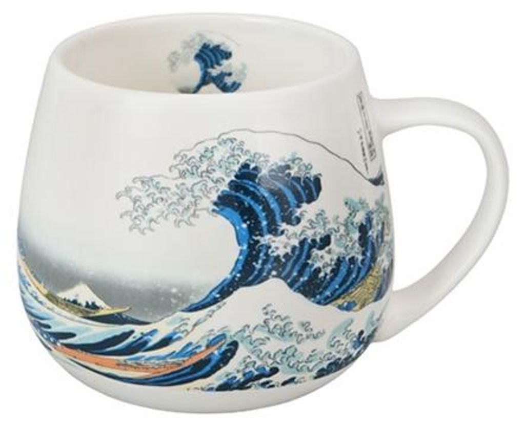 Duo | Mug en porcelaine - La grande vague - 430 ml - Image du produit 