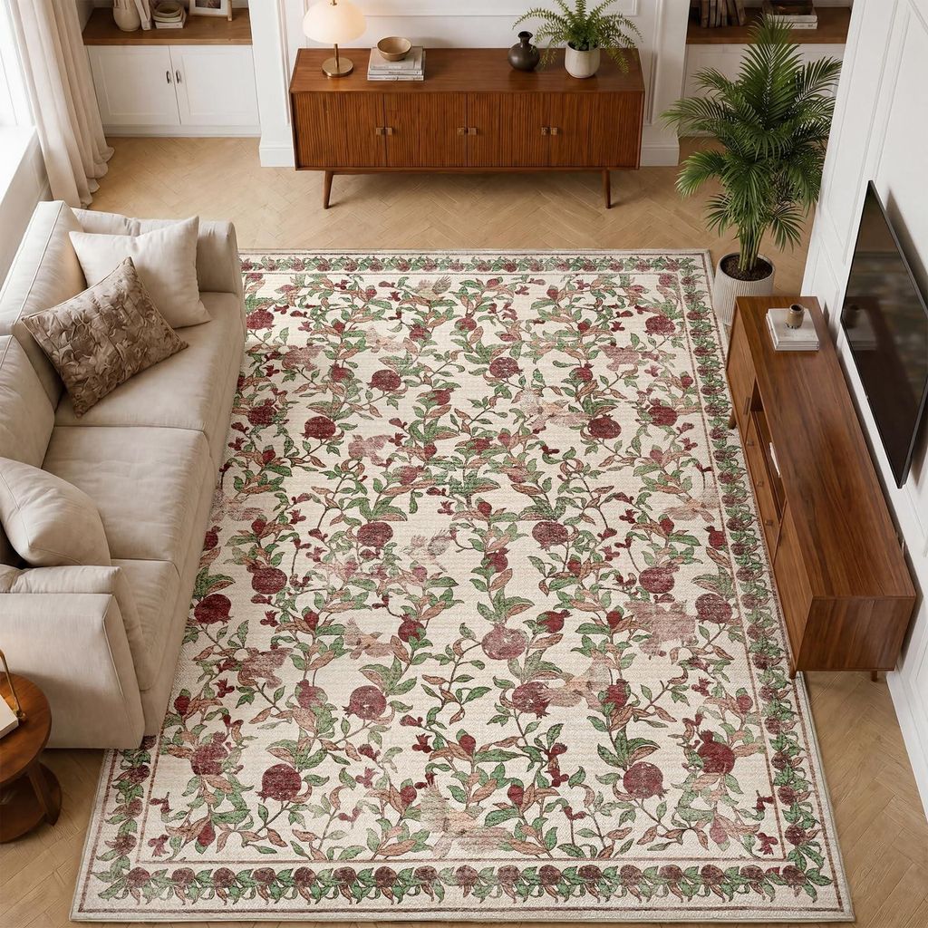 Tappeto vintage, 200 x 280 cm, lavabile in lavatrice Immagine del prodotto 