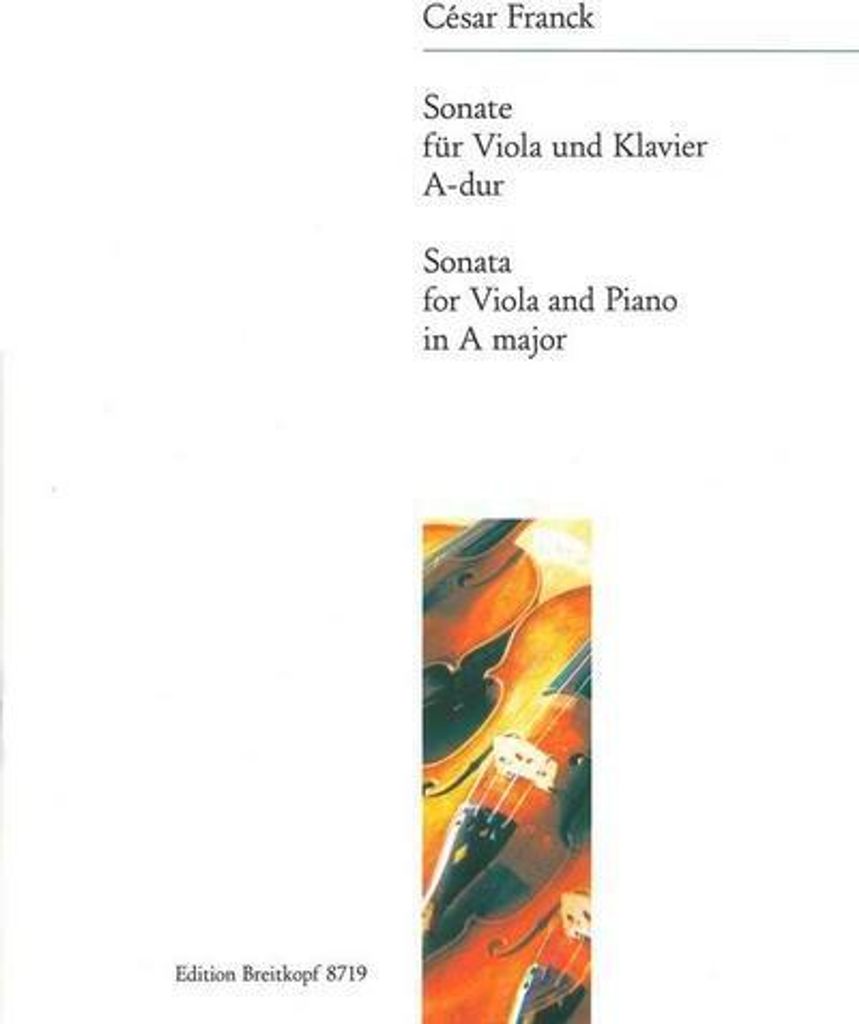 Sonate A-Durfür Viola und Klavier