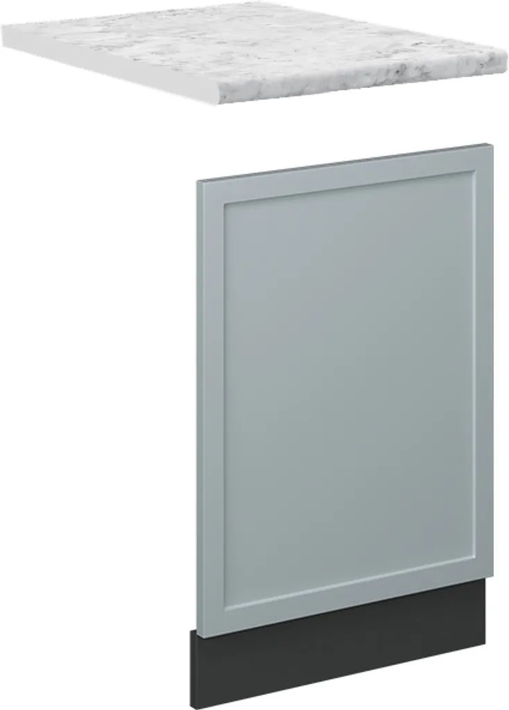 Pannello Frontale Vicco Fame-Line 45cm MDF Marmo Blu | Specifiche