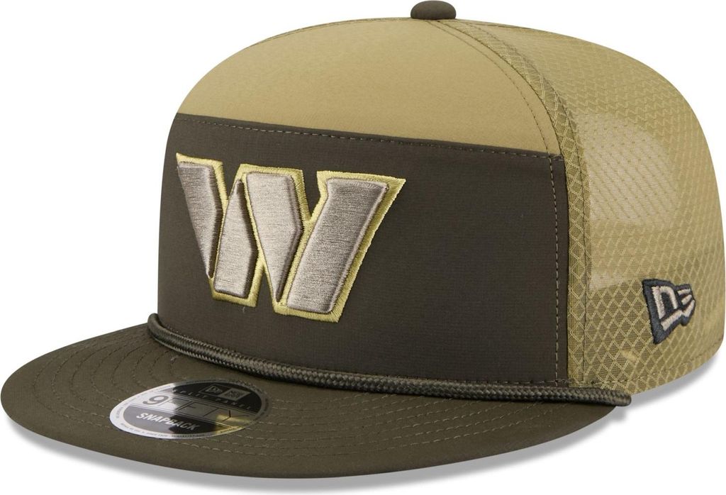 New Era 9Fifty Split Panel Cap SALUTE Washington Commanders