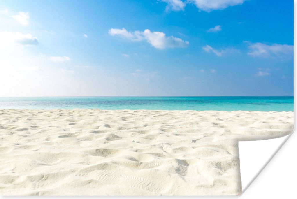 MuchoWow Poster Tropisch - Strand - Meer 180x120 cm - Fotoplakat